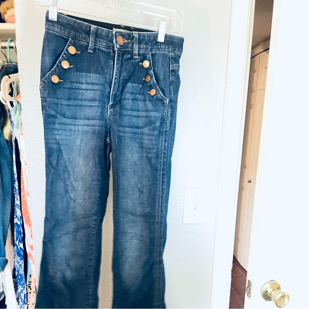 Wit & Wisdom Blue Boot Cut Jeans with Classic Style
